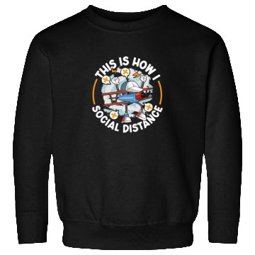 Discover Pilot Aviation Airplane Airline Future Pilots Sweatshirts