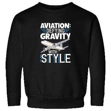Discover Pilot Aviation Airplane Airline Future Pilots Sweatshirts