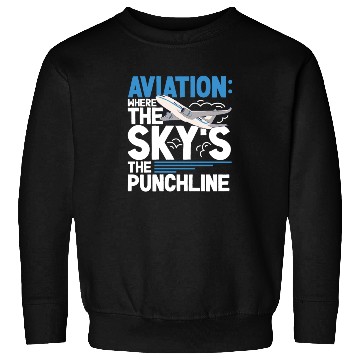 Discover Pilot Aviation Airplane Airline Future Pilots Sweatshirts