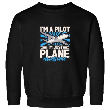 Discover Pilot Aviation Airplane Airline Future Pilots Sweatshirts