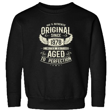 Discover 1978 Vintage Birthday Gift Sweatshirts