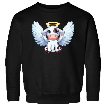 Discover cow angel wings farm halo Sweatshirts