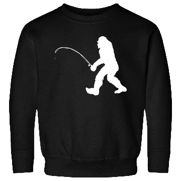 Discover Bigfoot Fishing Essential Sweatshirts