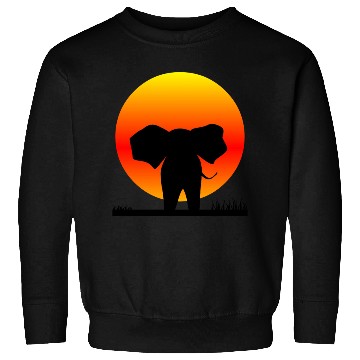 Discover Elephant And Sun Sweatshirts