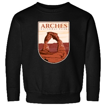 Discover Arches National Park Stickers Sweatshirts