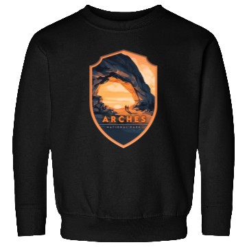 Discover Arches National Park Stickers Sweatshirts