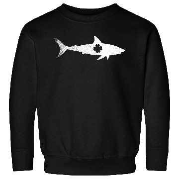 Discover Shark Shamrock St Patricks Day Shark Lover Sweatshirts