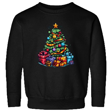 Discover Christmas tree Sweatshirts
