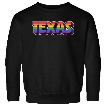 Discover Texas Rainbow Pride Design for proud LGBT+ Texans Sweatshirts