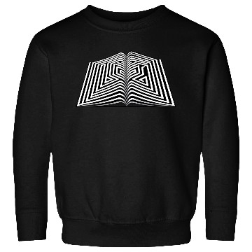 Discover Maze In Book Graphic Sweatshirts