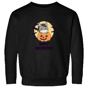 Discover Donkey In Pumpkin Sweet Donkey Happy Halloween Sweatshirts
