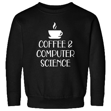 Discover Coffee and Computer Science Sweatshirts