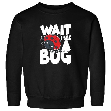 Discover Wait i see a bug Sweatshirts