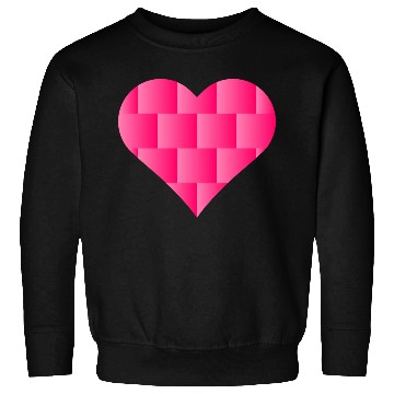 Discover Pink Cute Heart Icon Sweatshirts