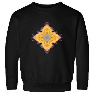 Discover Radiant Mandala Symmetry Design Sweatshirts