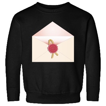 Discover beautiful envelope with an elegant seal Sweatshirts