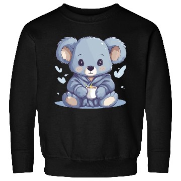 Discover Chibi Koala in Pajamas Sweatshirts