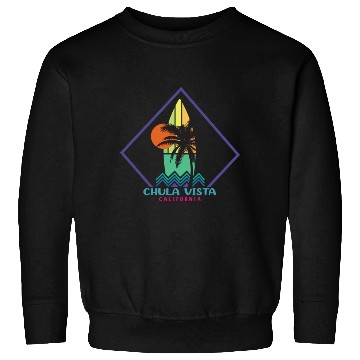 Discover California Surfboard Sweatshirts