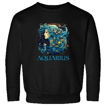 Discover Embrace Your Aquarius Identity: Aquarius Zodiac Sweatshirts