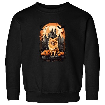 Discover Pomeranian Boo-tiful Halloween Delight Sweatshirts