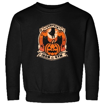 Discover Pumpkin Iron Gym Sweatshirts