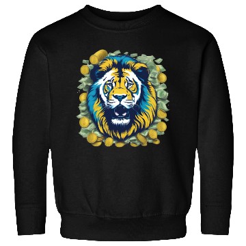 Discover Money Lion Art Sweatshirts