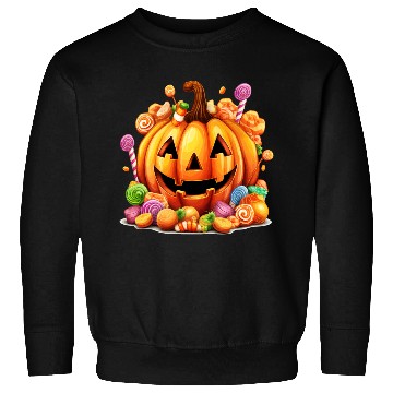 Discover Funny Halloween Cute Pumpkin Sugar Spell Sweatshirts
