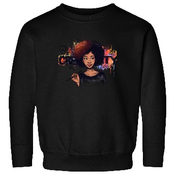 Discover Creative Artist Portrait Sweatshirts