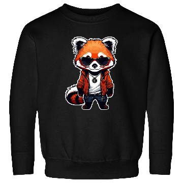Discover Chibi Red Panda Sweatshirts