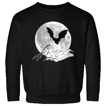 Discover moon and bat Sweatshirts