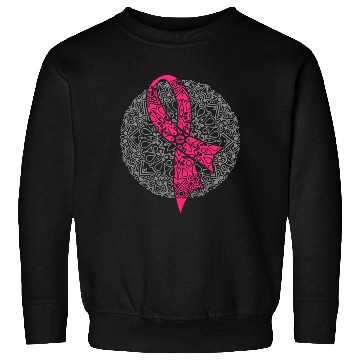Discover Breast Cancer Mandala Sweatshirts