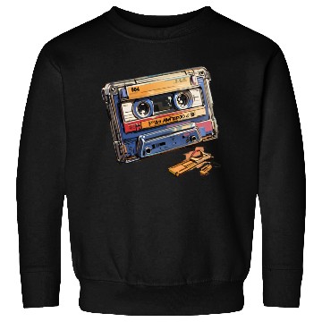 Discover 90s Nostalgia Cassette Sweatshirts