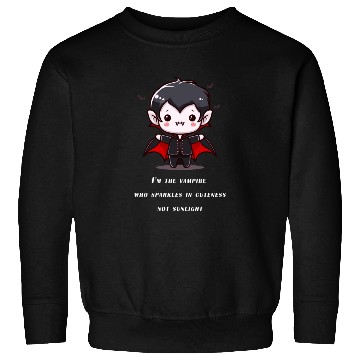 Discover Cute Little Halloween Vampire Sweatshirts