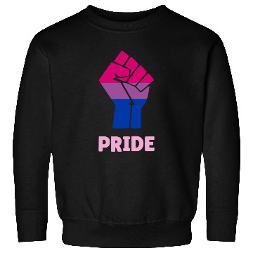 Discover Bisexual Pride Fist Design for Equality Sweatshirts
