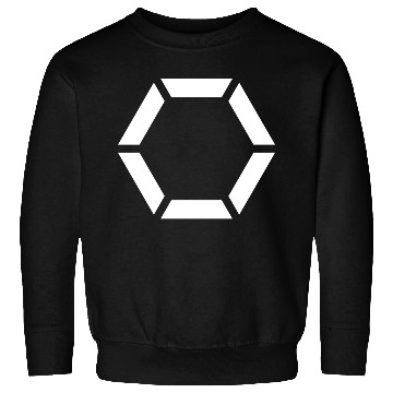 Discover White Hexagon Shape Sweatshirts