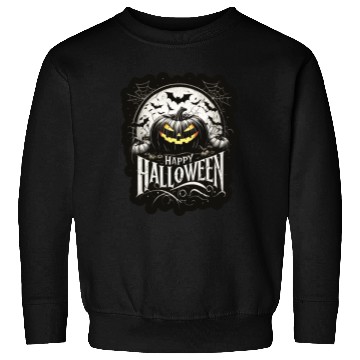 Discover Spooky Pumpkin Night Sweatshirts