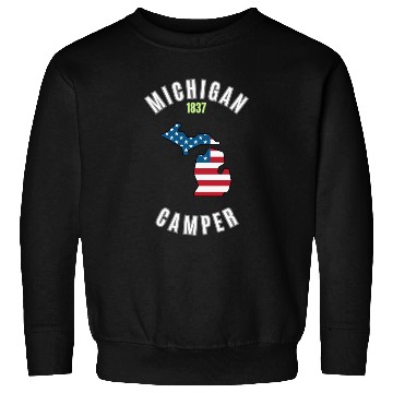 Discover American camper Michigan Sweatshirts