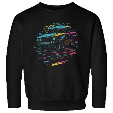Discover Neon Car Dreams Sweatshirts