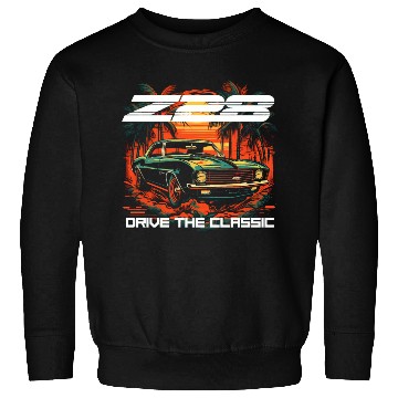Discover Sunset Camaro Z28 Sweatshirts