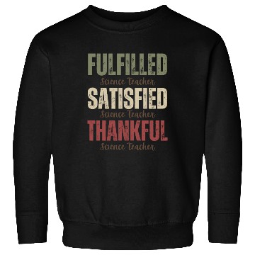 Discover Science Teacher Retro Grunge Effect Text Design Sweatshirts