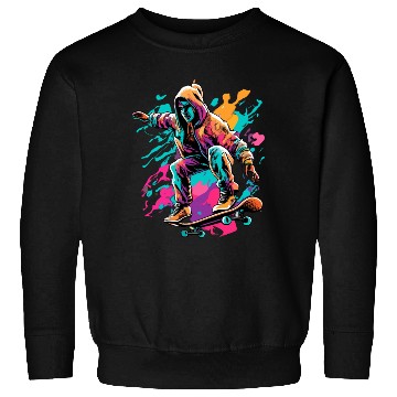 Discover Cyberpunk Skater Vector Sweatshirts