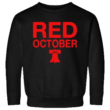 Discover Vintage Red October Philly Philadelphia Sweatshirts