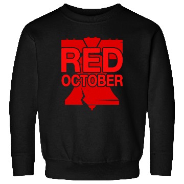 Discover Philadelphia Red October Philly Vintage Sweatshirts