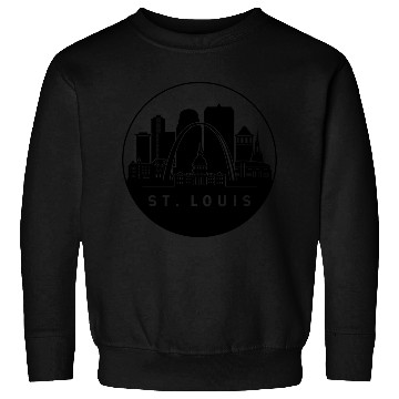 Discover St. Louis Missouri Skyline Sweatshirts