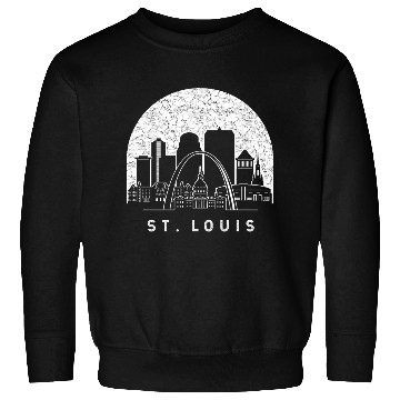 Discover St. Louis Missouri Skyline Sweatshirts