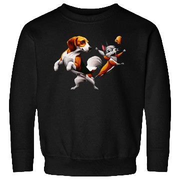 Discover Beagle s Squirrel Dance Off Sweatshirts