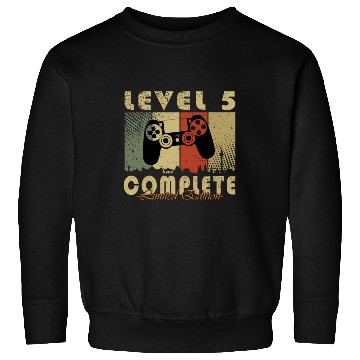 Discover 5th birthday level 5 gamer gift Sweatshirts