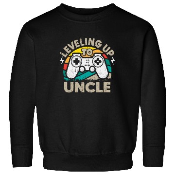 Discover Leveled Up To Uncle Gamer Gaming Future Uncle Sweatshirts
