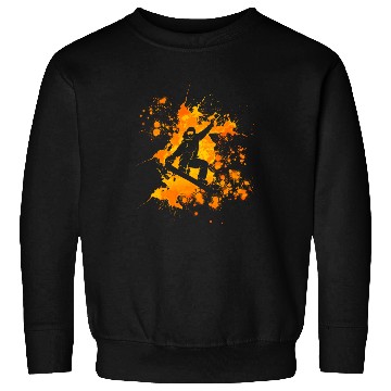 Discover Snowboarder Cool Freestyle Snowboarding Sweatshirts