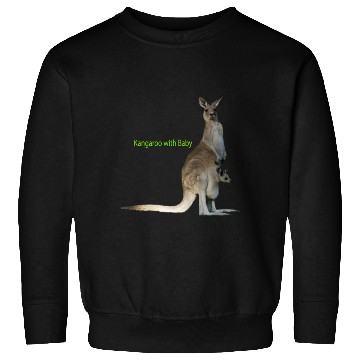 Discover baby with kangaroo Sweatshirts